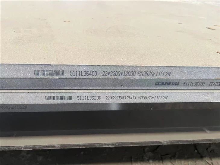 SA387Gr22CL2 paineastian teräslevy – ASTM/ASME-standardi